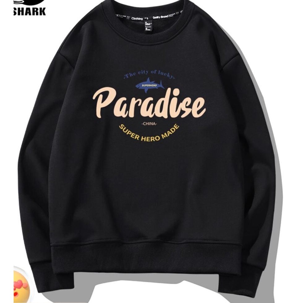 BLACK EDITION CREWNECK SWEATER PECINTA HITAM