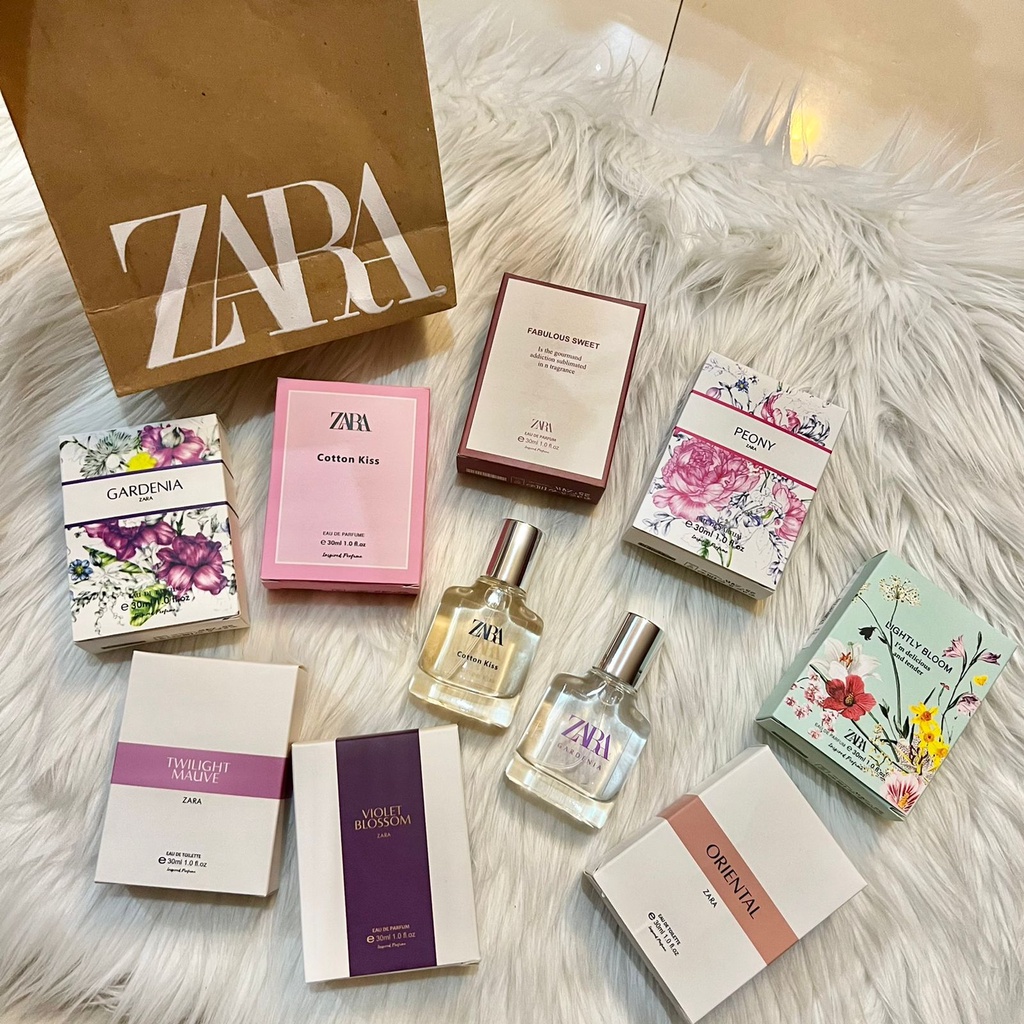 BEST SELLER ZARA PARFUM IMPORT SINGAPORE [FREE PAPERBAG]