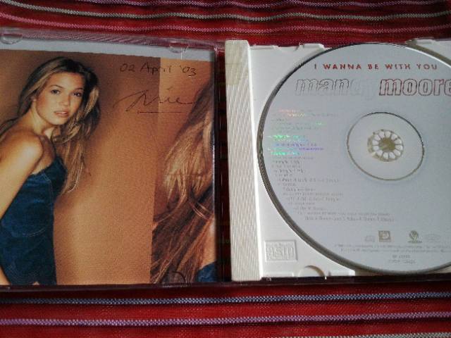 Cd Music Ori Mandy Moore I Wanna Be With You Shopee Indonesia