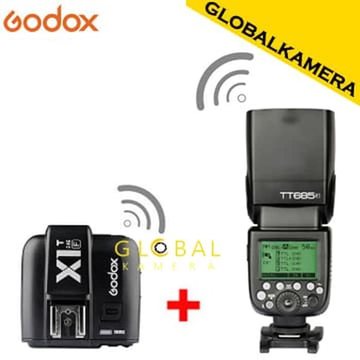 Godox TT685 For Nikon HSS 1/8000 TTL Spedlite Flash + Triger Godox X1T