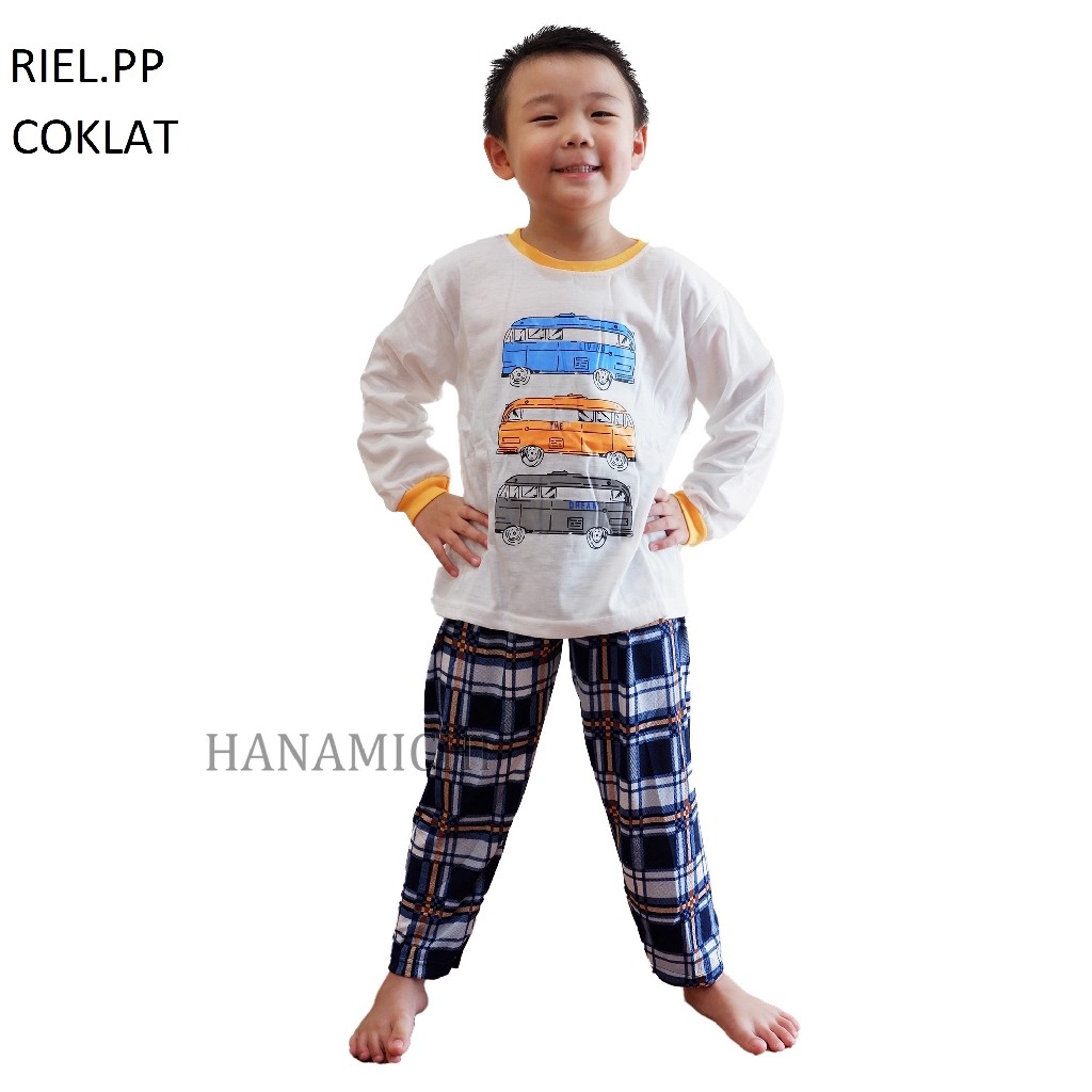 Hanamichi RIEL.PP Piyama Anak Lengan Panjang