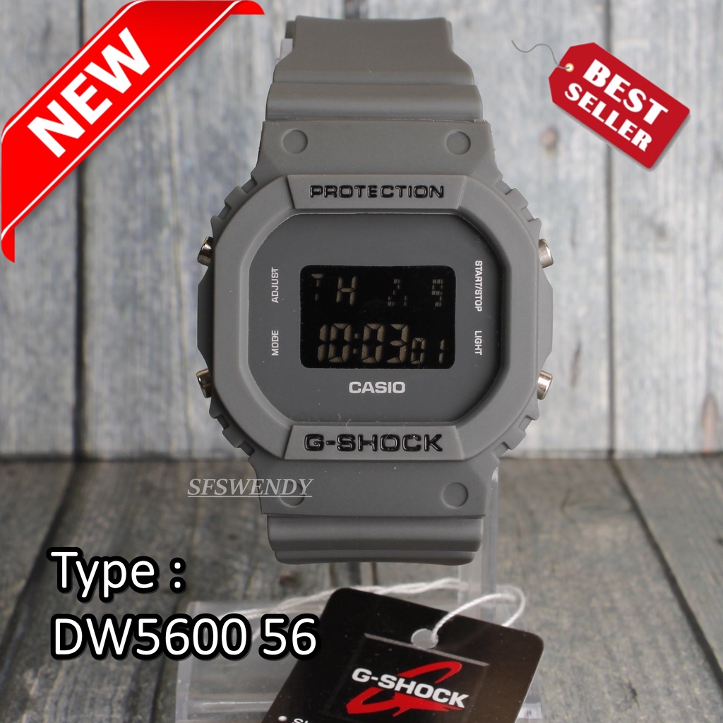 PALING MURAH !!! G Shock GLS-5600 DW-5600 Segi kotak Jam tangan digital pria &amp; anak anak anti air sporty