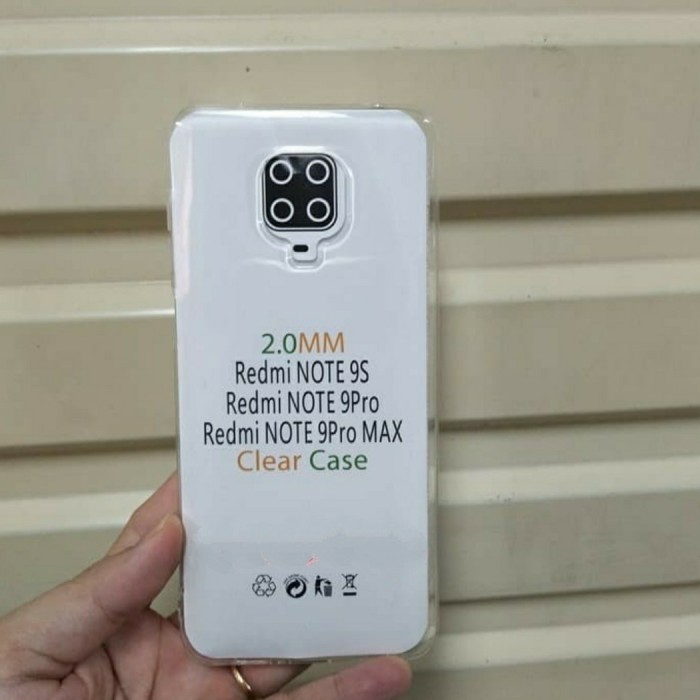 0RI Softcase Clear Case Sillikon Kondom Case Bening Xiaomi Redmi Note 9S