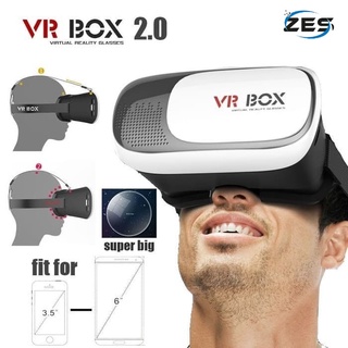 VR Box 2 Virtual Reality Glasses Kacamata 3D