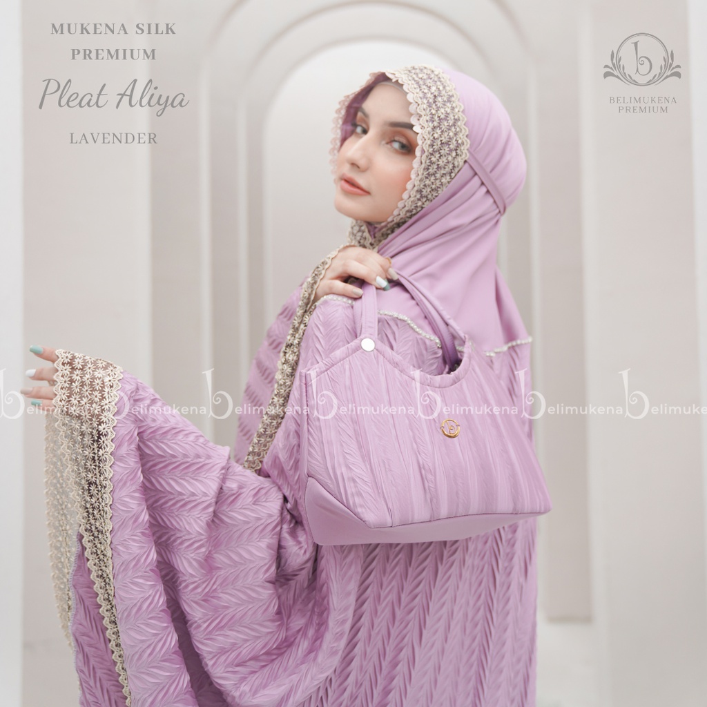 Mukena Dewasa 2in1 Silk Premium Pleat Aliya