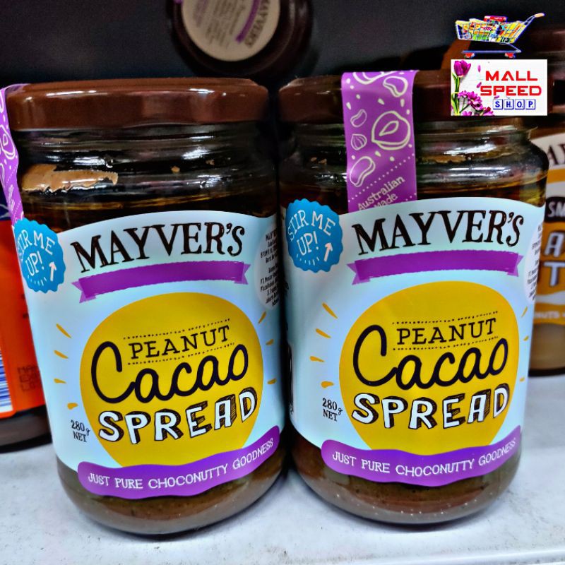 

Selai Coklat Cokelat Mayvers Mayver's Cacao Cocoa Super Spread Jam