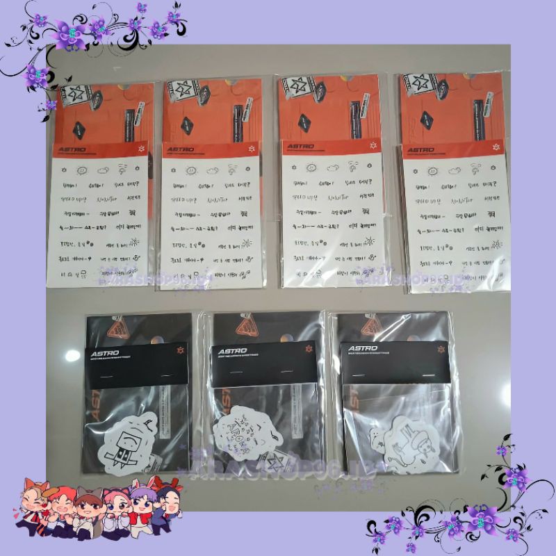 [READY]NY MESSAGE CARD+STIKER (ASTRO SG2021)