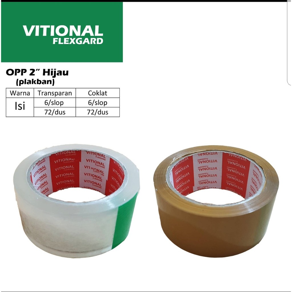 VF Hj Lakban 45mm x 70y 72 roll (1 dos) / Isolasi / Solasi