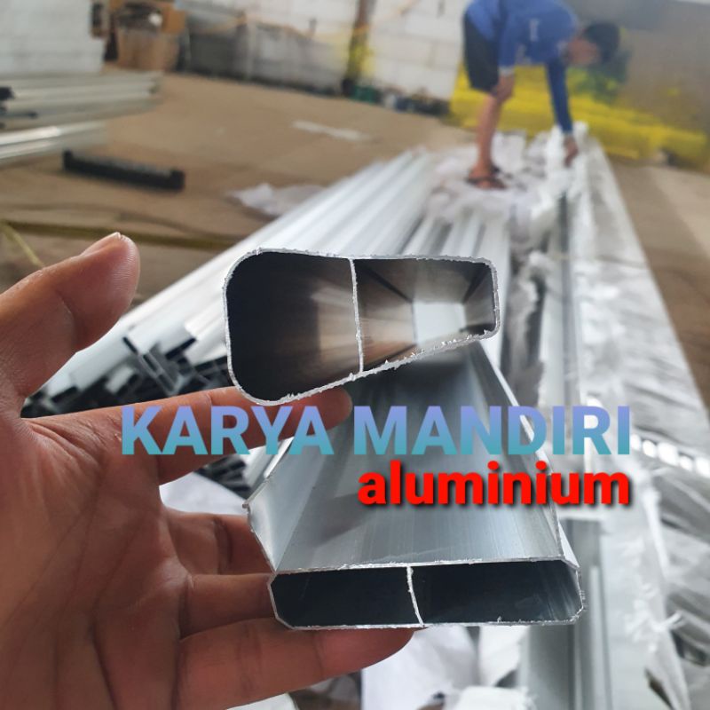 TERMURAH - Tangga Lipat / Tangga Aluminium / tangga lipat Jumbo / 1,25 M / 1,5 M / 1,75 M / 2 M