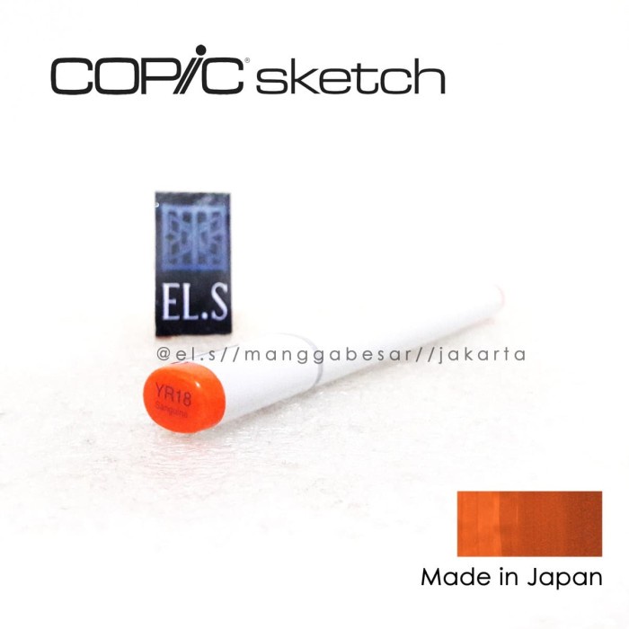 

Hot Sale Copic Sketch Marker Yr18 ( Csm ) Terlaris