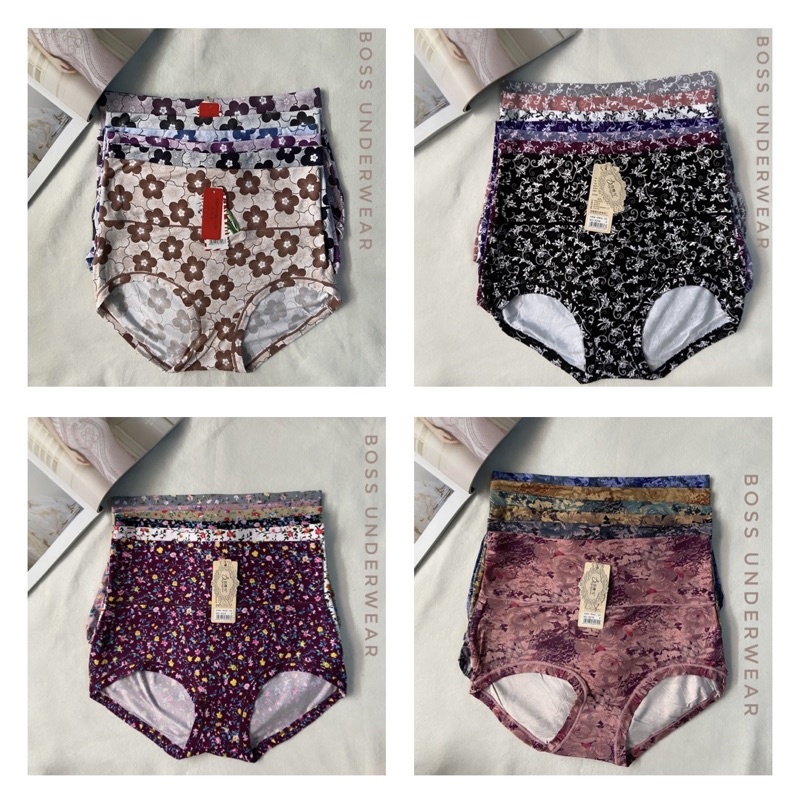 CD Jumbo Up to XL | Celana Dalam Ibu-ibu Motif | CD Wanita Jumbo