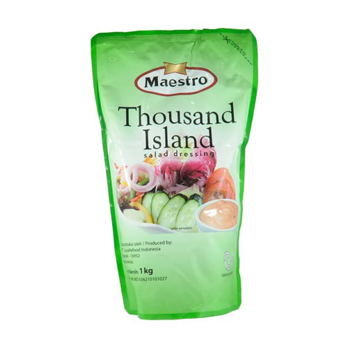 

Maestro Mayonaise Thousand Island Pouch 1KG