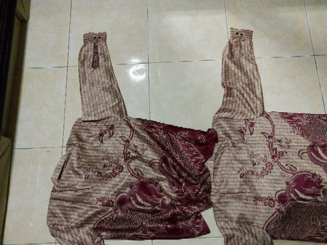 Kemeja Batik Pria Premium Lapis Furing Sogan M L Xl Xxl Pria Sejati