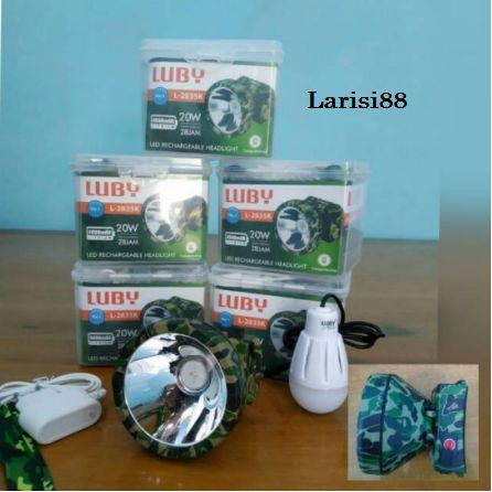 Promo Senter kepala luby abri 30watt (free LED Luby 3watt)
