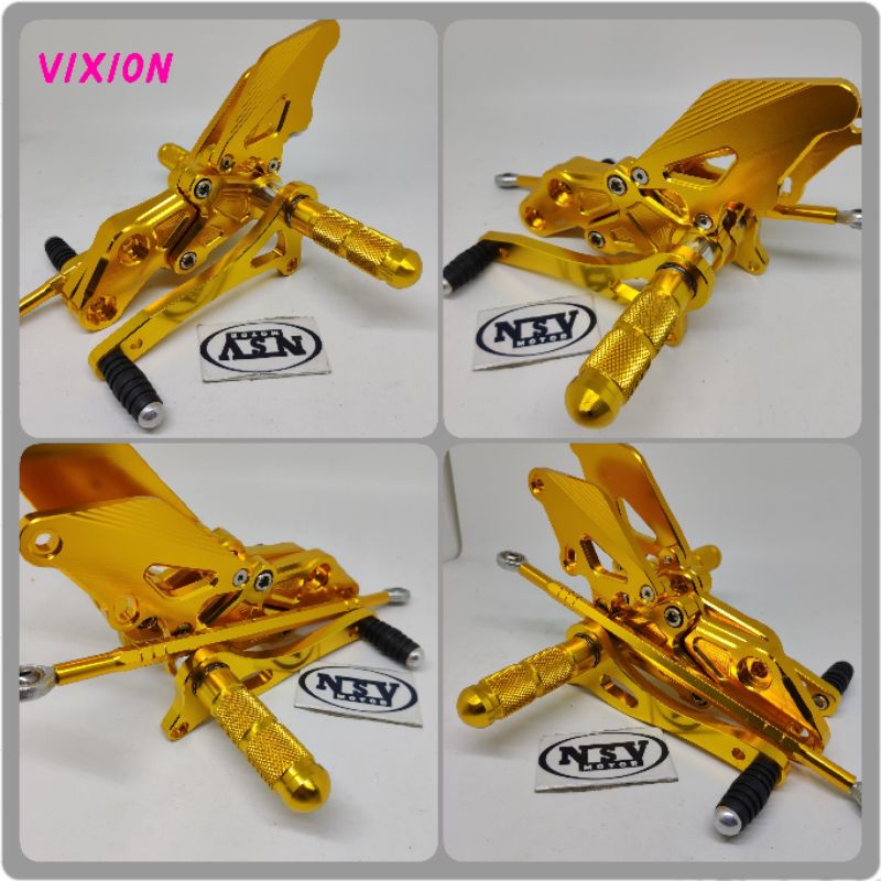 STEP UNDERBONE VIXION NEW VIXION OLD XABRE R15 MODEL NUI GOLD SERIES FOOTSTEP VIXION XABRE R15