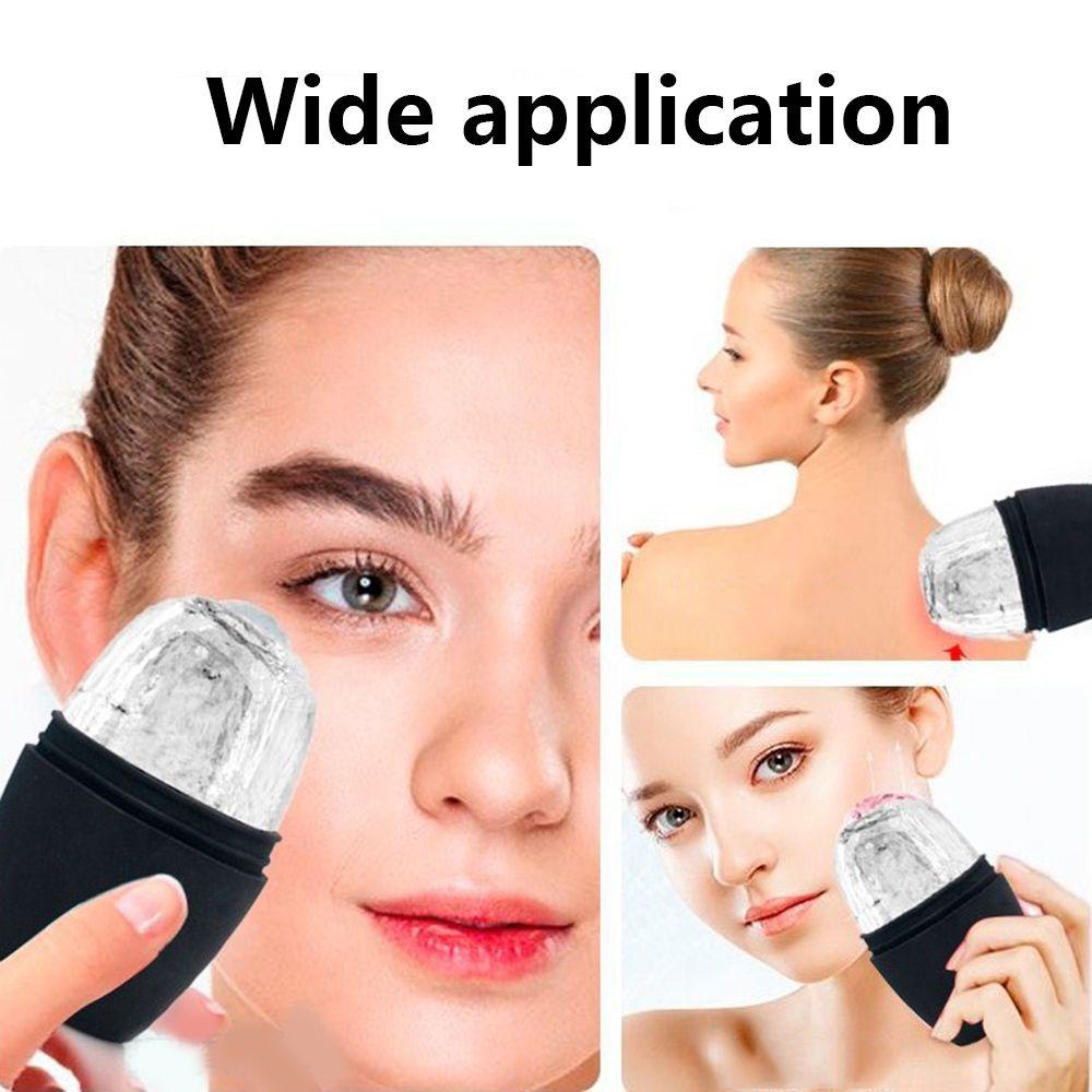 AUGUSTINA Freezable Ice Face Roller Body Ice Massager Roller Ice Roller for Eye Cold Therapy Facial Icing Tool Shrink Pores Skin Care Tool Lifting Contour Alleviate Puffiness Silicone Ice Cube Mold/Multicolor