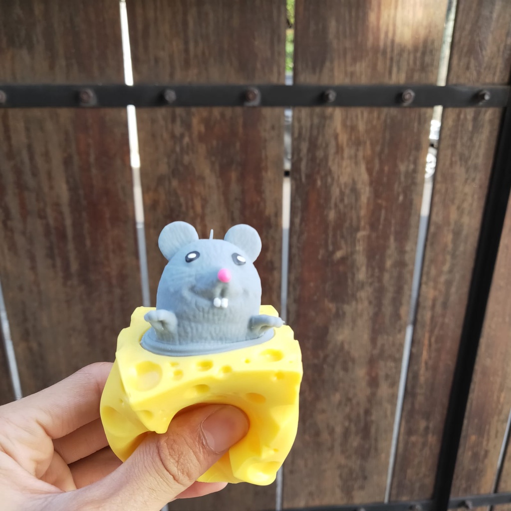 Mainan Pop it Squishy Pohon Tupai Karet Silikon /Mainan Duck /Mainan Tupai Lucu Remasan / Mainan Bebek / Pop It Pohon Lucu-1