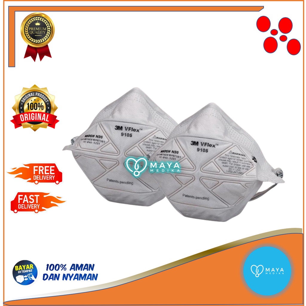 Masker 3M - Vflex N95