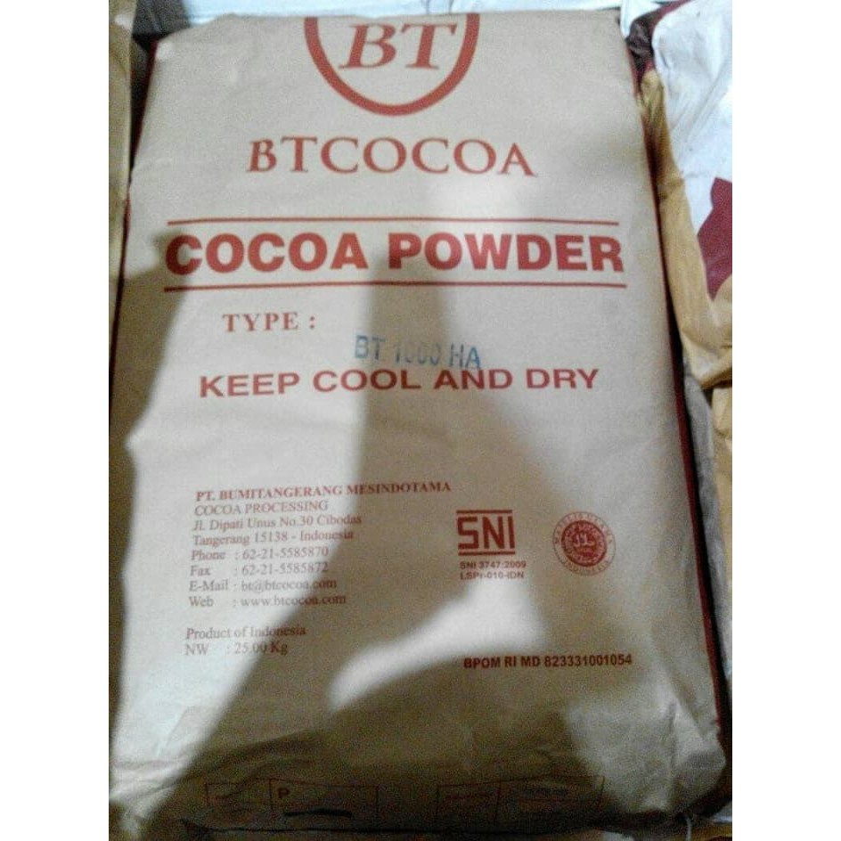 

Cokelat Bubuk Cacao BT Dark Extra 250 Gram