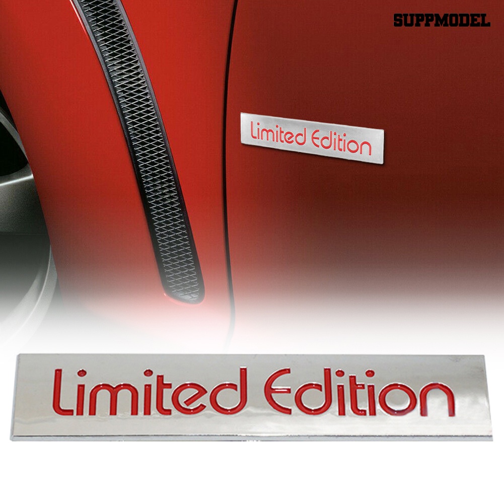 Stiker Emblem / Badge Logo 3D Limited Edition Bahan Metal Untuk Mobil Volkswagen