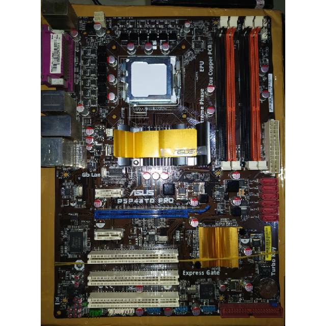 Motherboard Asus P45 P43 DDR3 LGA 775 Support X5482 X5472 X5470 X5460 X5450 E5450