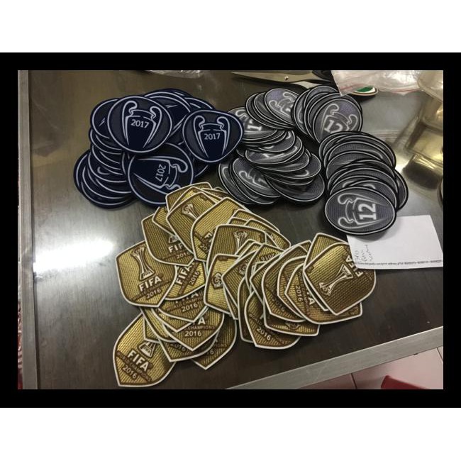 Jersey Baju Bola Real Madrid Away 2017/2018 Fullpatch Ucl Grade Ori