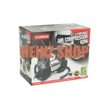 Coido Pompa Ban Mobil Dengan Lampu 100 Psi Pompa Portable Praktis Super Inflator Coido 6256