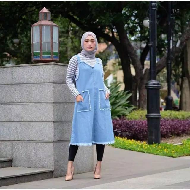 OLLA RAWIS OVERALL JEANS / OVERALL RAWIS
