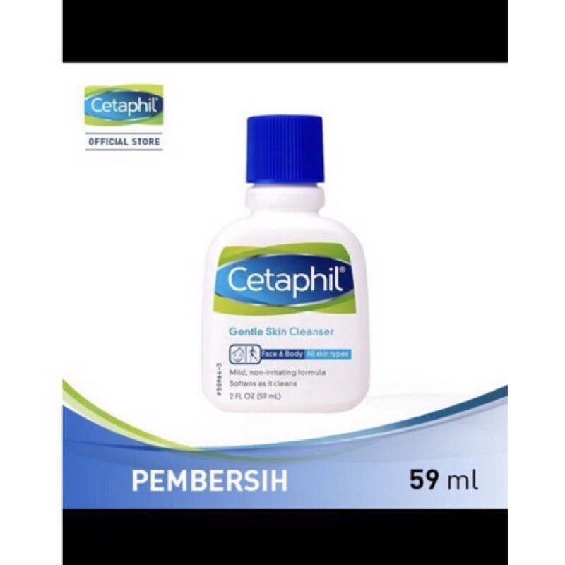 Jual Cetaphil Gentle Skin Cleanser 59ML ORIGINAL ( UKURAN KECIL