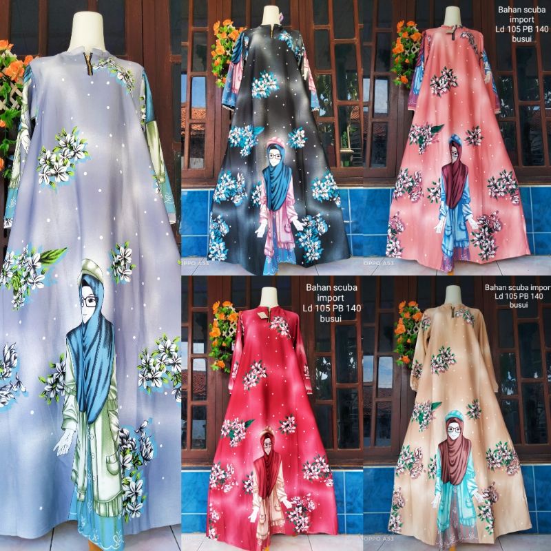 grosiran gamis Scuba import