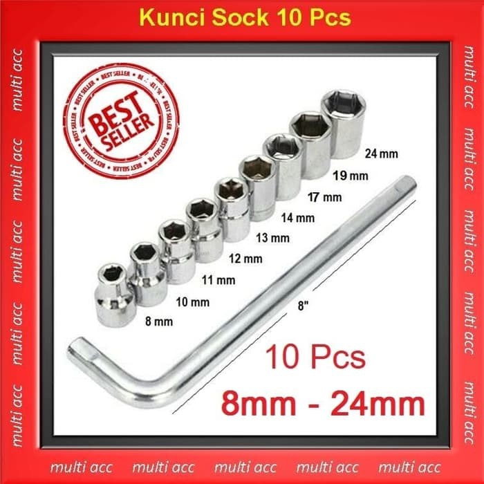 Kunci Shock 10 Pcs