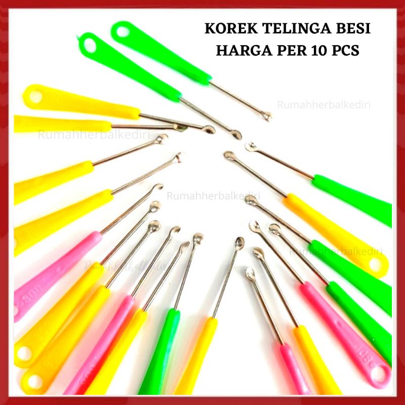 KOREK TELINGA BESI HARGA PER 10PCS YA BESTIE