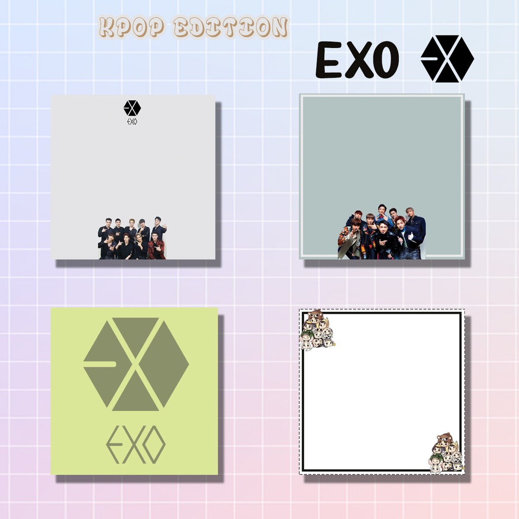 

Memo Print / Memopad Kpop Series - EXO