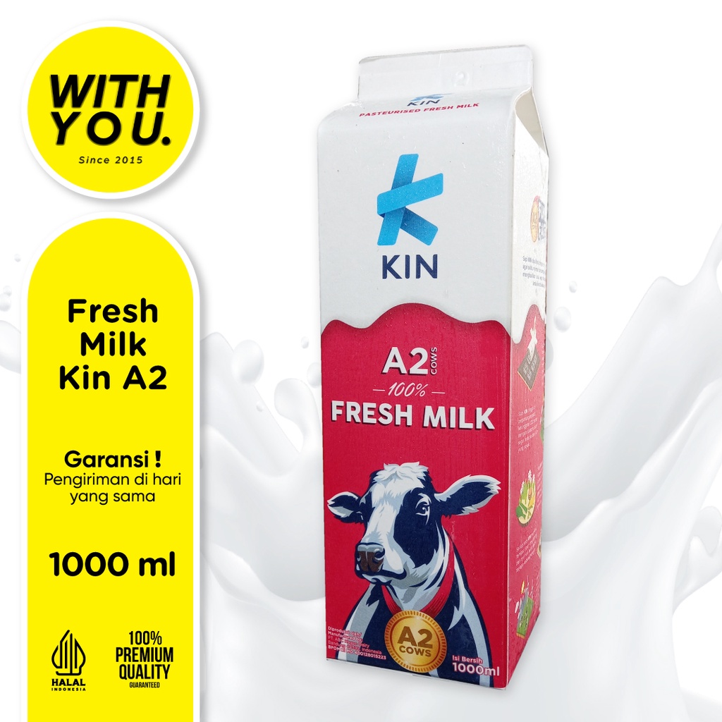 

Susu Fresh Milk KIN Milk Plain 1000ml