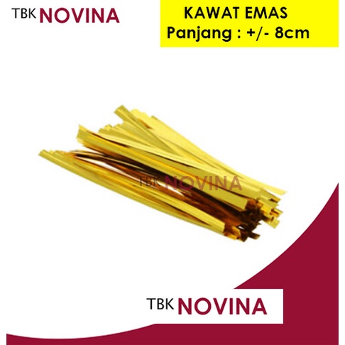 KAWAT EMAS SOUVENIR / TWIST TIE