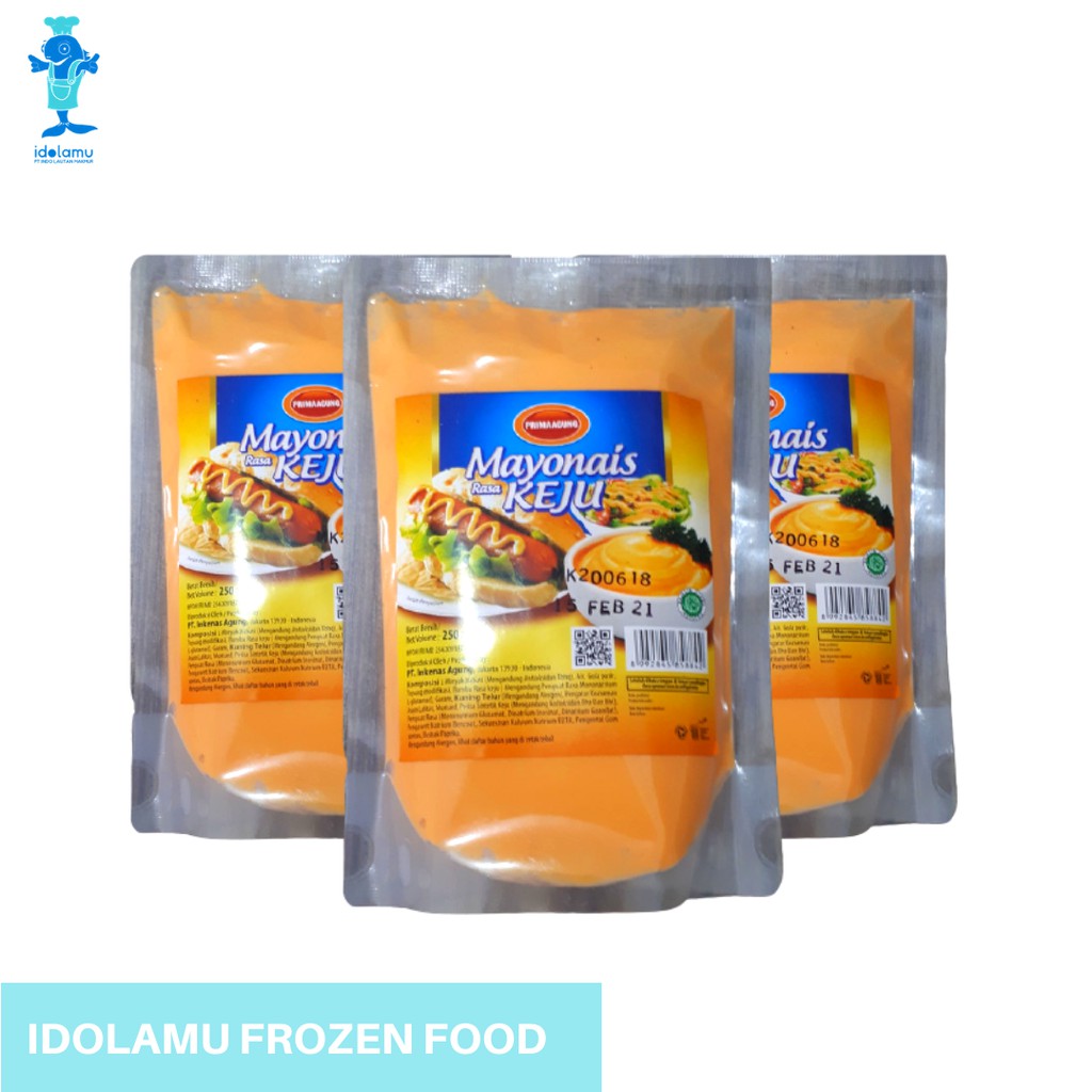 

PRIMA AGUNG Mayonaise Keju (250gr)