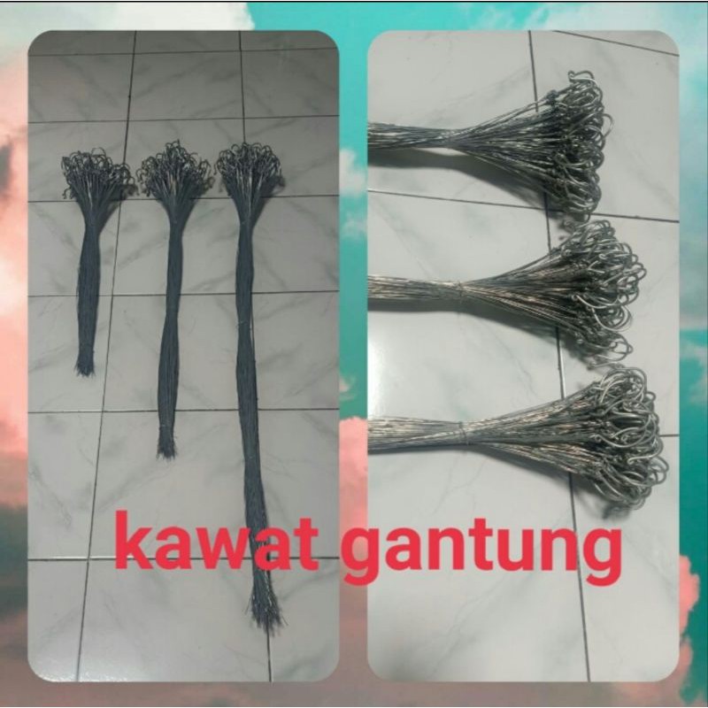 Kawat Gantungan Pot 50 cm