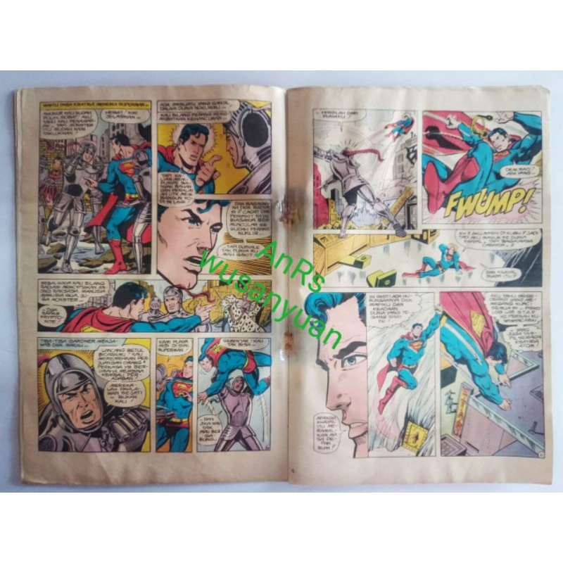 Komik Superman jadul bahasa Indonesia