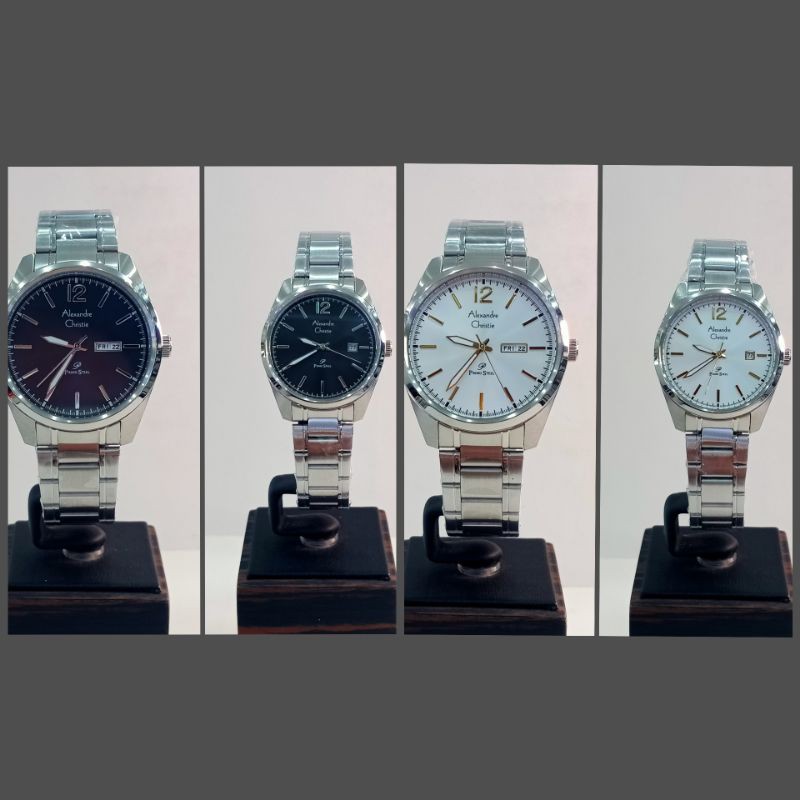 JAM TANGAN ALEXANDRE CHRISTIE COUPLE 1012 ME/LD ORIGINAL & GARANSI RESMI AC