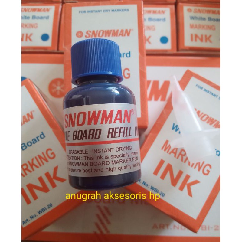 

Snowman Whiteboard Marker Refill Ink WBI-20