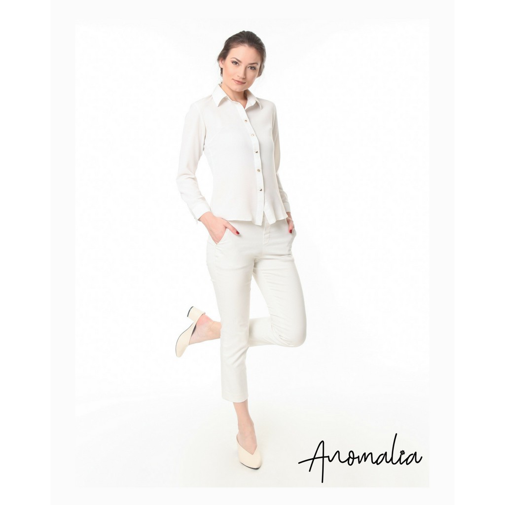 Jolie in cream. Nude color mules shoes