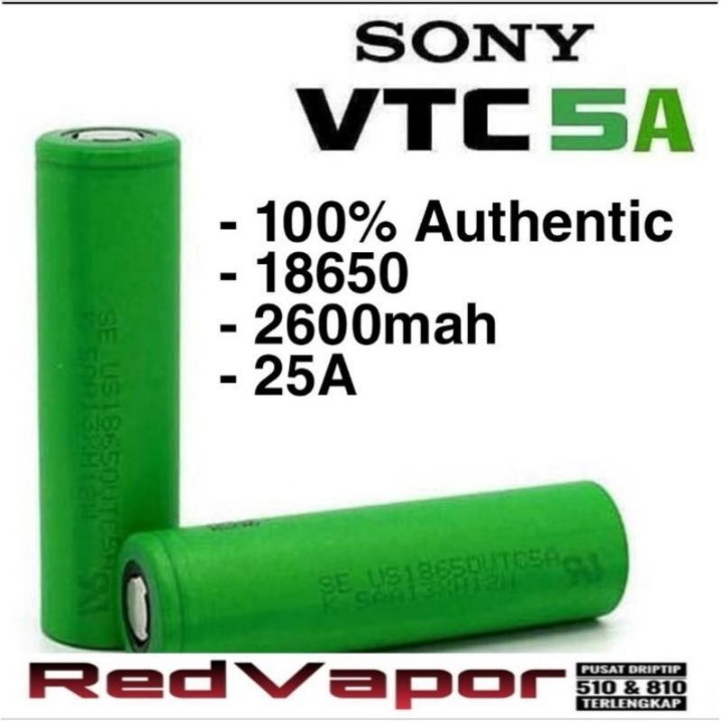 New elektronik terbaru SPECIAL PERODUK SERUPA BATRAY SONI TV C5A 18650/25A (2600 MAH) OTENTIK UNTUK HARGA 2 BIJI