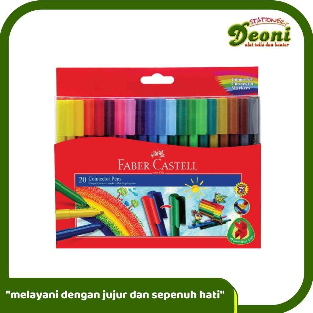 

FABER-CASTELL Connector Pen 20 Warna