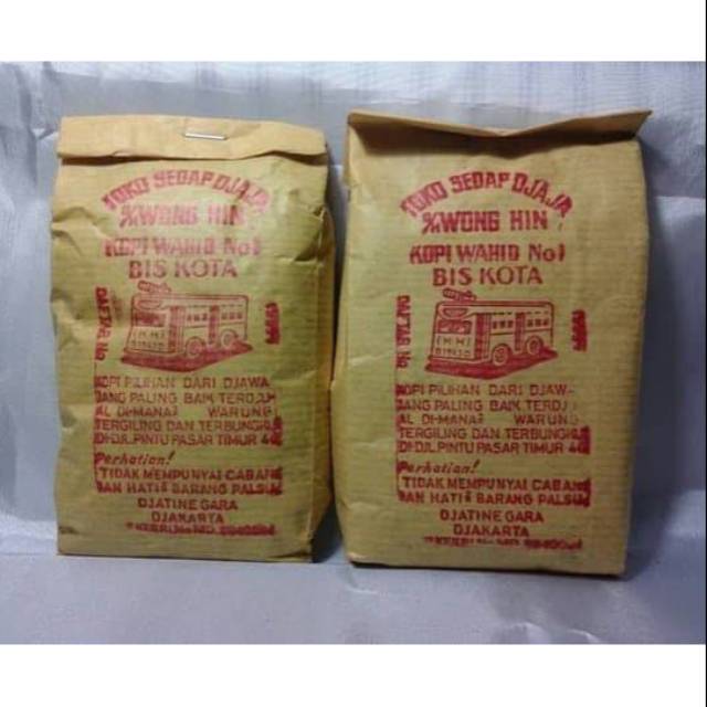 

Kopi Bis Kota 100 Gram (Robusta) / Kopi Wong Hin Asli Jatinegara