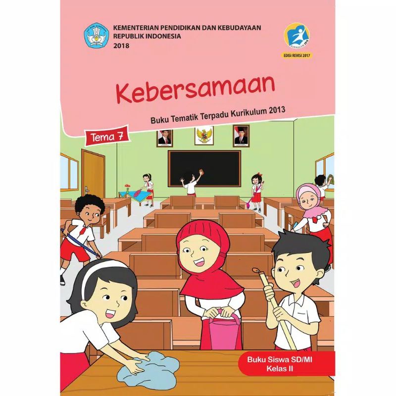 PAKET BUKU TEMATIK KELAS 2 SD TEMA 5 6 7 8 KURIKULUM 2013 REVISI KEMENDIKBUD