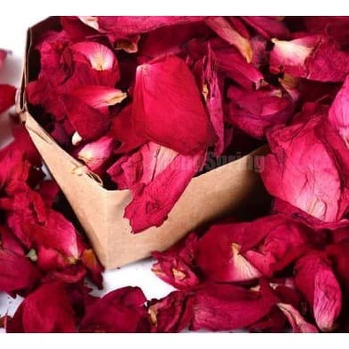 Dry Rose Petal Bath Spa - Kelopak Mawar Kering untuk Spa