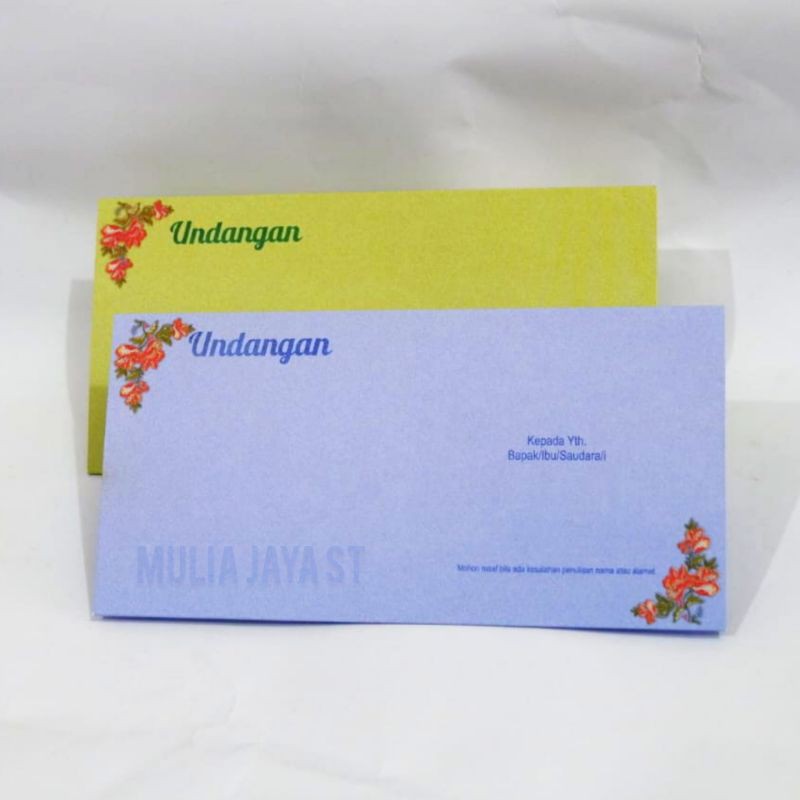 

Kertas Undangan pernikahan Tulis Tangan