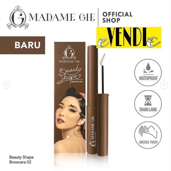 Madame Gie Beauty Shape Browcara - MakeUp Mascara Alis