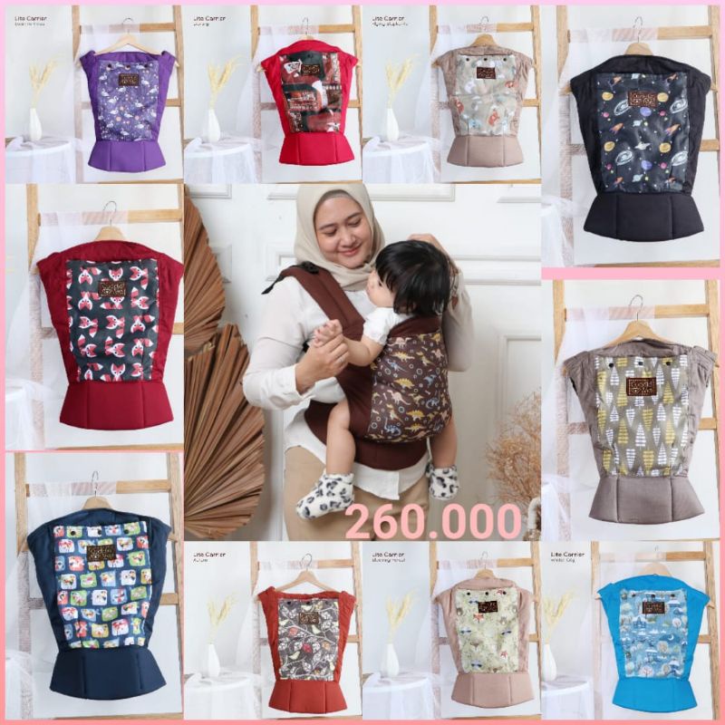 CUDDLE ME Lite Carrier (BISA CICILAN) GENDONGAN SSC~FREE GIFT