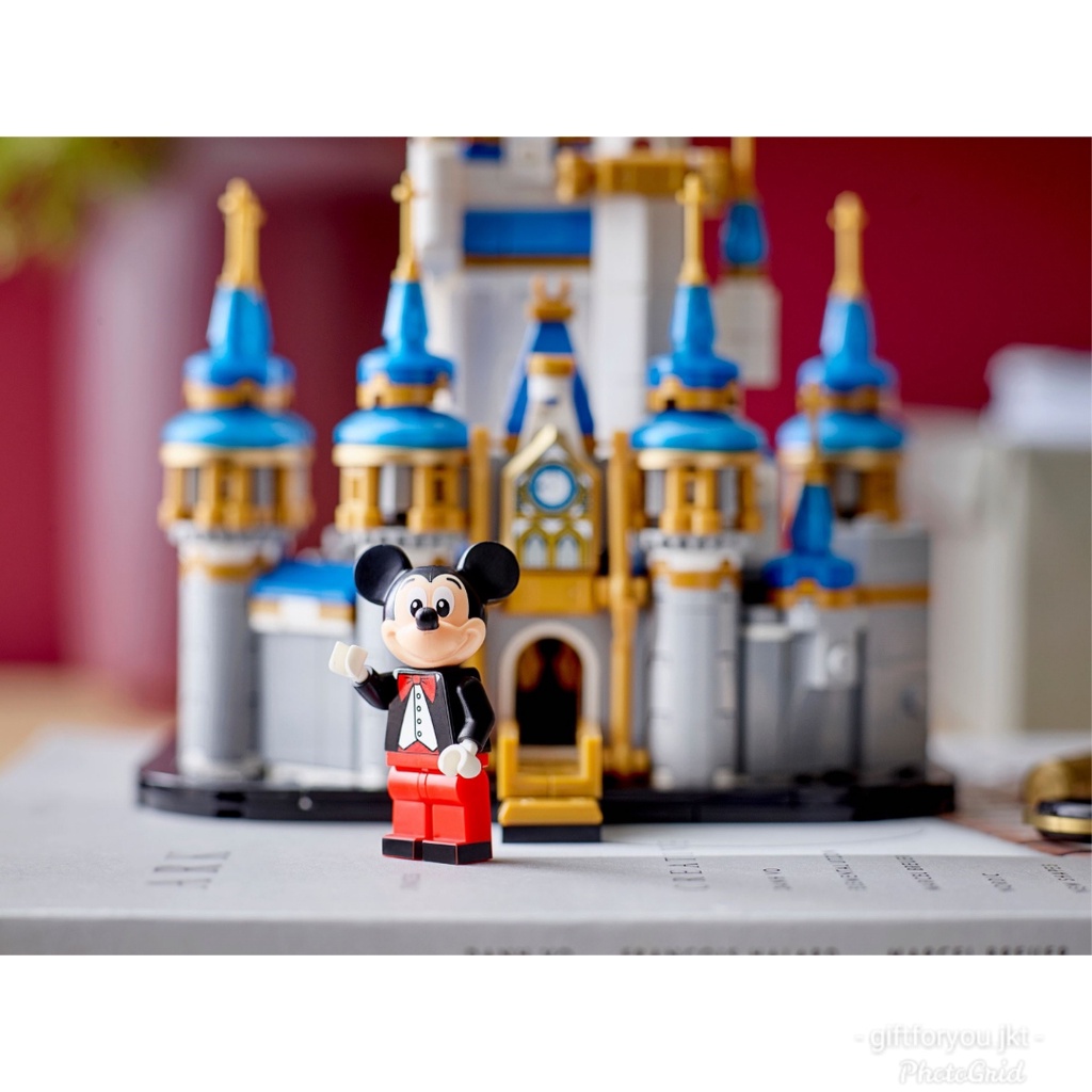 Lego Disney 40478 Mini Disney Castle Disneyland Mickey Mouse Bricks Mainan Anak Figure Cartoon